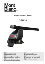 Mont Blanc CLASSIC CFK31 Instrucciones De Montaje