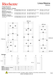 Ricchezze Mesina Biblioteca Instrucciones De Montaje