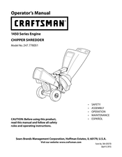 Craftsman 247.776051 Manual Del Usuario