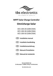 tbs electronics OCS 100-30 Manual De Instalación