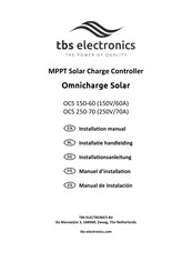 tbs electronics OCS 250-70 Manual De Instalación