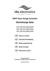 tbs electronics OCS 100-50 Manual De Usuario