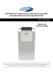 Whynter ARC-122DHP Manual De Instrucciones