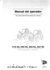 JCB 520-40 Manual Del Operador