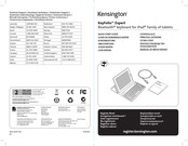 Kensington KeyFolio K39561 Guía Rápida