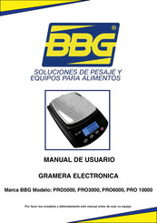 Bbg PRO5000 Manual De Usuario