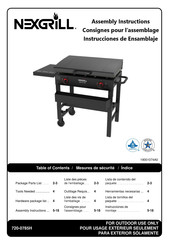 Nexgrill 720-0785H Instrucciones De Ensamblaje