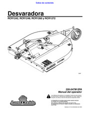 Land Pride RCR1272 Manual Del Operador