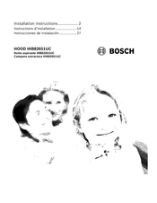 Bosch HIB82651UC Instrucciones De Instalación