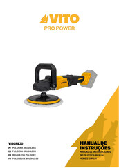 VITO PRO POWER VIBCPB20 Manual De Instrucciones