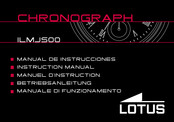 Lotus ILMJS00 Manual De Instrucciones