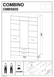 Forte COMBINO CMBS85S Instrucciones De Montaje