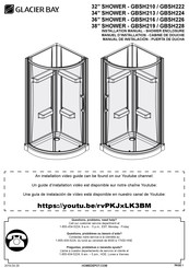 Glacier bay GBSH228 Manual De Instalación