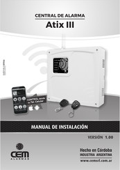 CEM Atix III Manual De Instalación