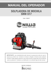 NIWA SNW-517 Manual Del Operador