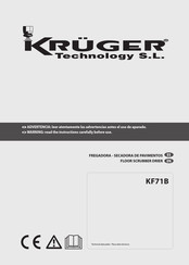 Krüger Technology KF71B Manual De Instrucciones