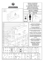 Trasman 8515 LYRIC Manual De Montagem