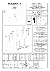 Trasman 1043 BOOST Manual De Montagem