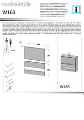 Forte MadeSimple W163 Instrucciones De Montaje