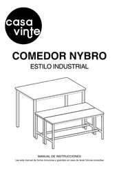 casa vinte NYBRO Manual De Instrucciones