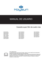 Kaysun KCIS-125 DN10 Manual De Usuario