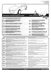 ECS Electronics AF-009-DL Instrucciones De Montaje