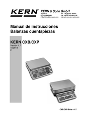 KERN CXB 15K5NM Manual De Instrucciones