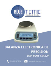 Bluemetric BLUE-ES1200 Manual De Instrucciones