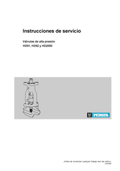 PERSTA HD92 Instrucciones De Servicio