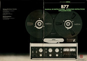 Revox B77 Manual De Instrucciones