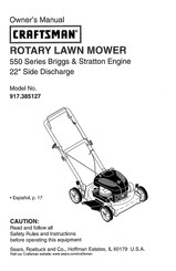 Craftsman 917.385127 Manual Del Usuario