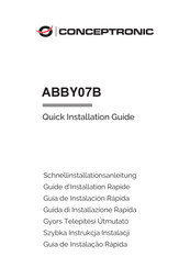 Conceptronic ABBY07B Guía De Instalación Rápida