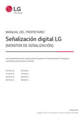 LG 65TR3PJ-I Manual Del Propietário