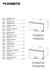 Dometic FO252SA Manual De Instalación De Uso