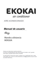 Ekokai MSR20A Manual De Usuario