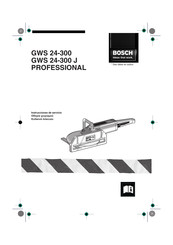 Bosch GWS 24-300 Instrucciones De Servicio