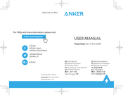 Anker PowerSolar 3-Port 24W Manual Del Usuario