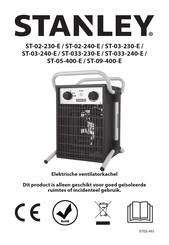 Stanley ST-05-400-E Manual De Instrucciones