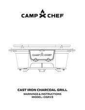 CAMP CHEF CIGR19 Instrucciones