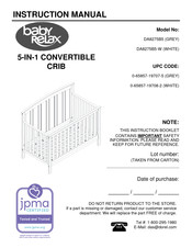 Baby Relax 0-65857-19707-5 Manual De Instrucciones