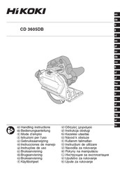 HIKOKI CD 3605DB Instrucciones De Montaje