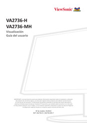 ViewSonic VA2736-MH-7 Guia Del Usuario