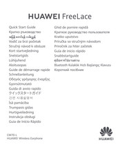 Huawei FreeLace Guia De Inicio Rapido