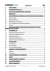 Powerplus POWP4010 Manual Del Usuario