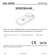 MIR SPIROBANK OXI Manual Del Usuario