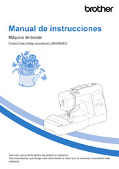 Brother 888-M36 Manual De Instrucciones