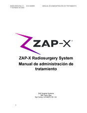 ZAP Surgical 300150 Manual De Administración