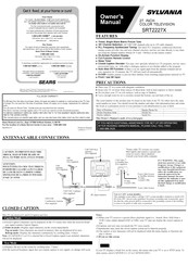 Sylvania SRT2227X Manual Del Usuario