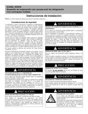 Carrier WMVM44421XA Instrucciones De Instalación