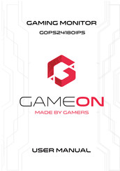 GAMEON GOPS24180IPS Manual Del Usuario